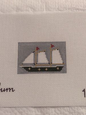 Plum Stitchery - Sailboat Insert