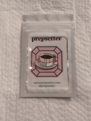 Prepsetter - Pastel Teacup Needle Minder