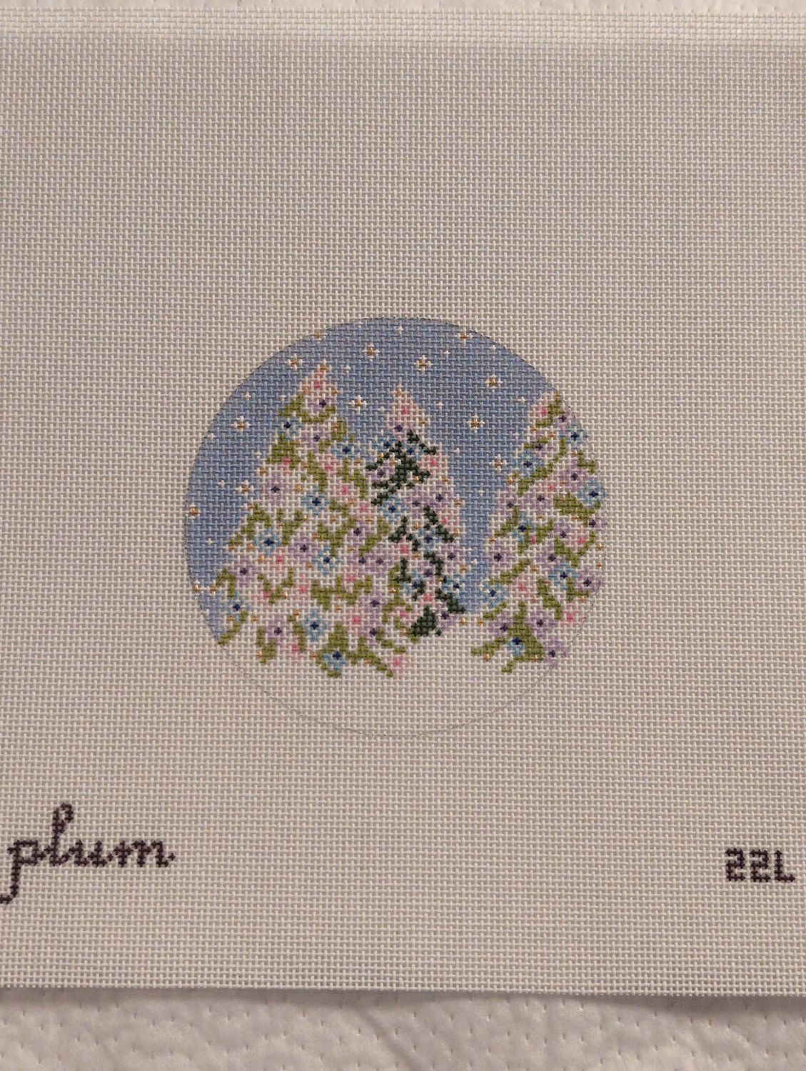 Plum Stitchery - December Trees