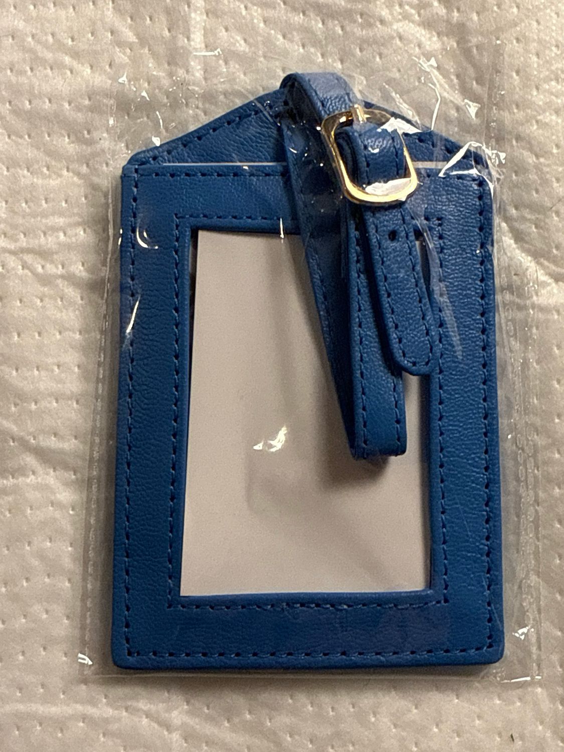 Leather Luggage Tag - Swell