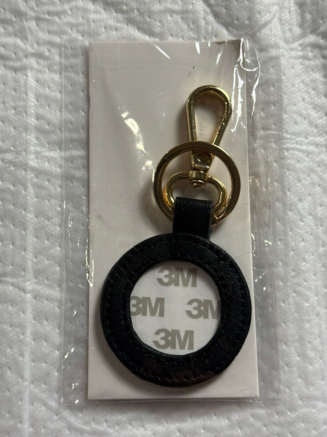 Leather Key Fob - Black
