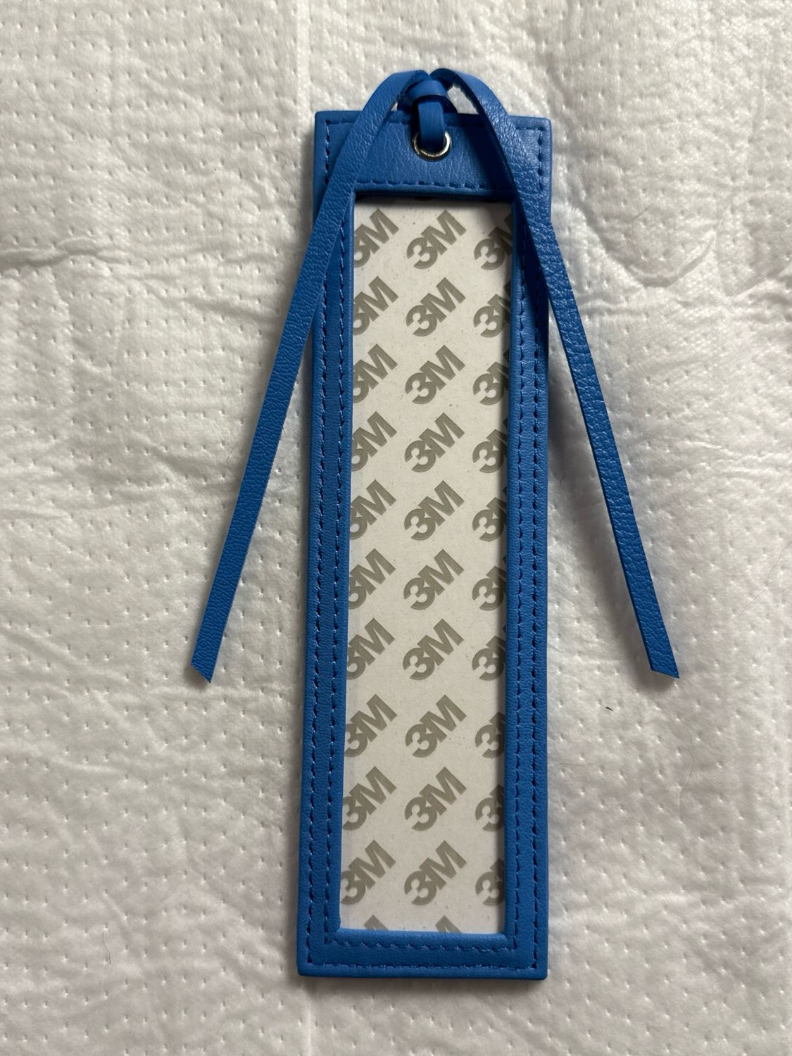 Leather Bookmark - Swell