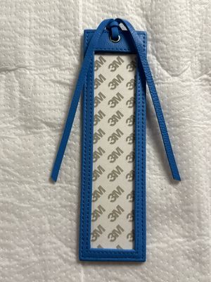 Leather Bookmark - Swell