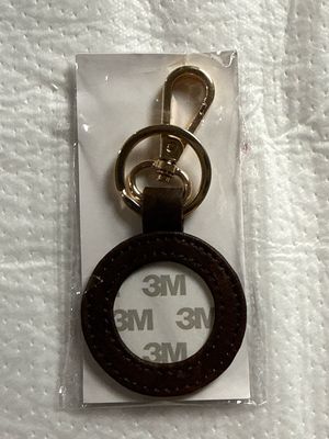 Leather Key Fob - Brown