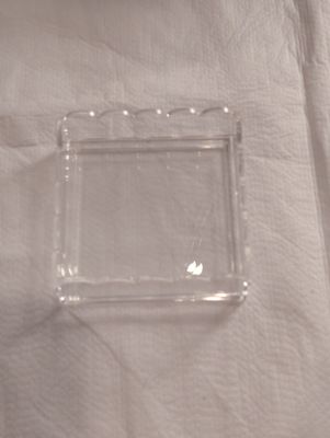 Scalloped Acrylic Tray Pullout 6.75" by 6.75"