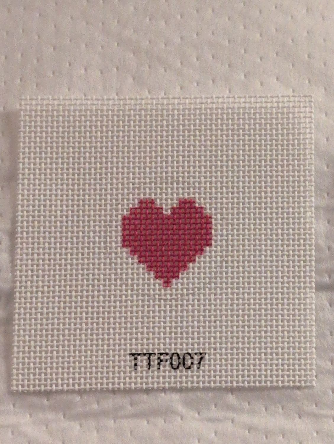 FOB Heart White Background