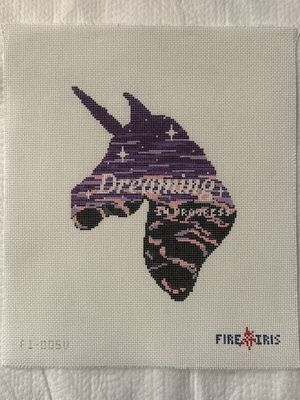 Dreaming (unicorn silhoutte)