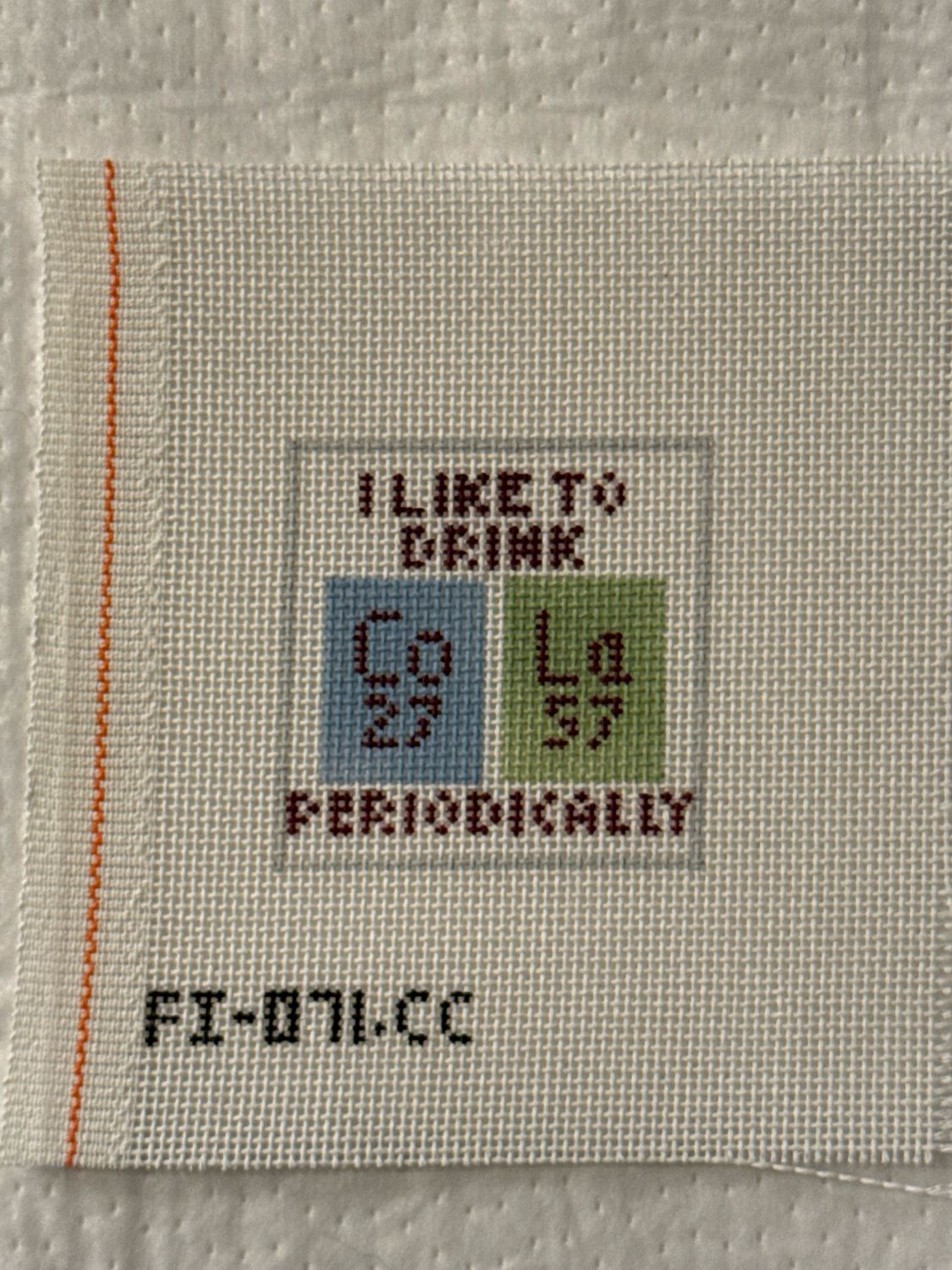 Periodically Cola (cozy insert)