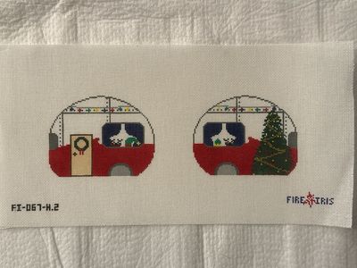 Double Sided Airstream - Holiday