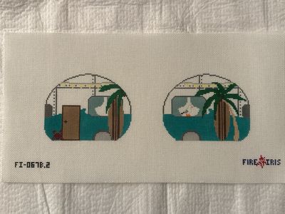 Double Sided Airstream - Beach