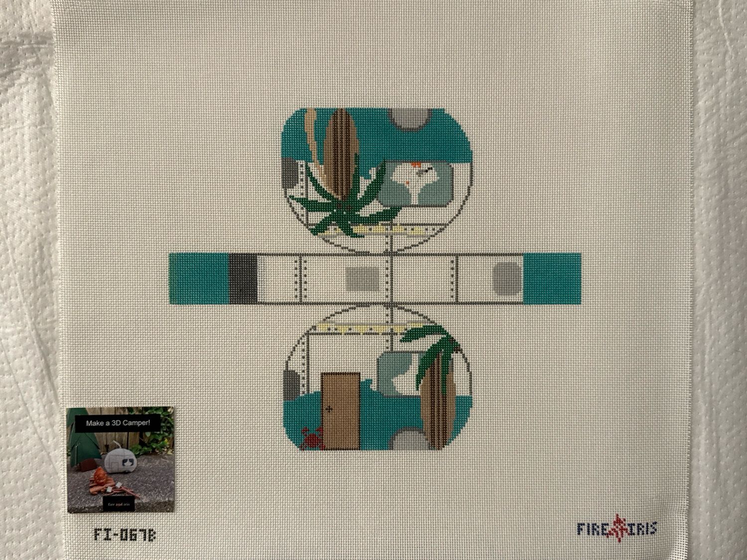 3D Airstream - Beach