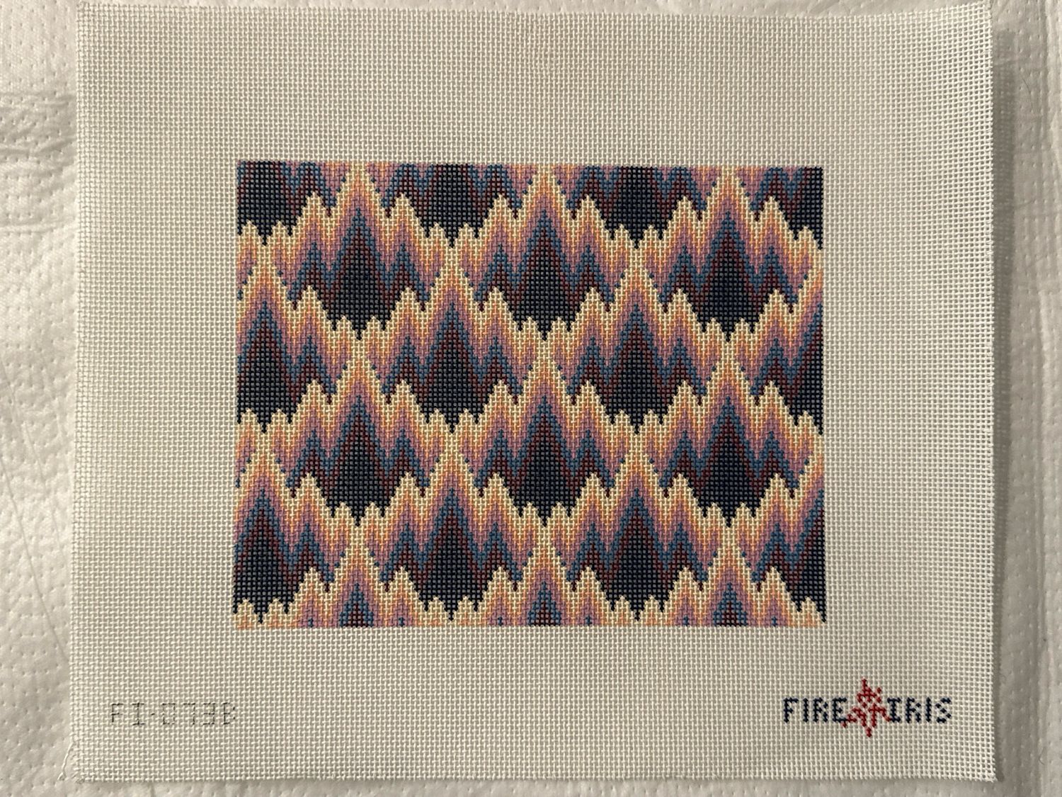 Mountain Bargello (Blues)