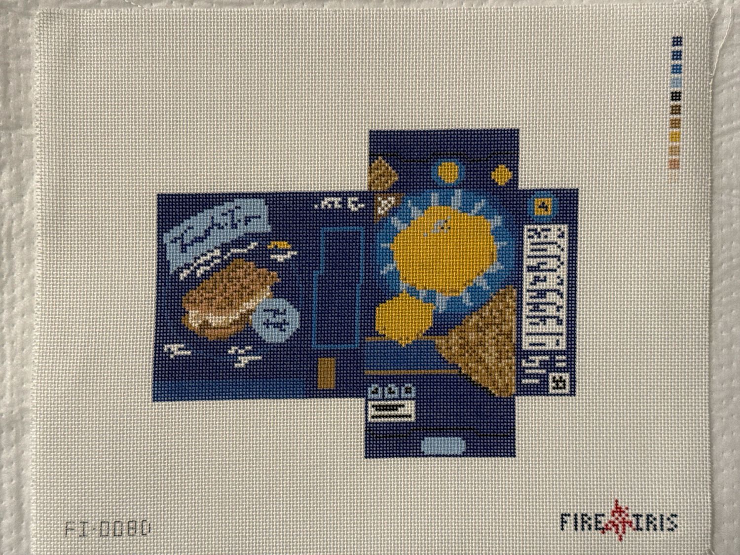 3D graham cracker box