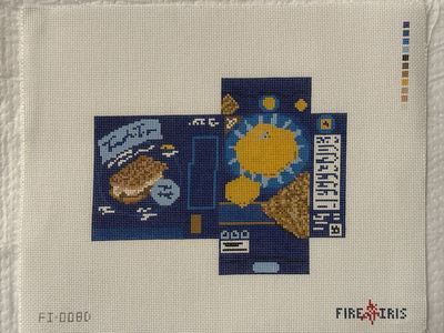 3D graham cracker box