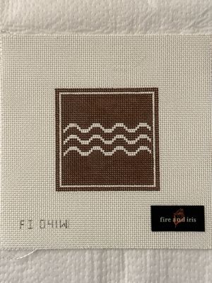 Outdoor Sign Coaster- Waves