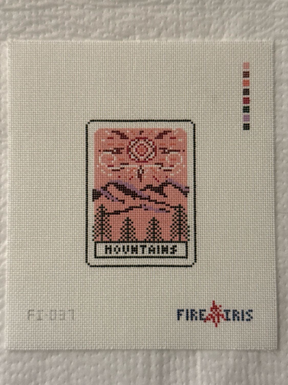 Mountains tarot card