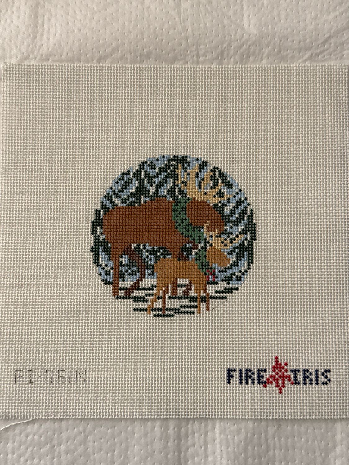 Walking in a Winter Moose-land