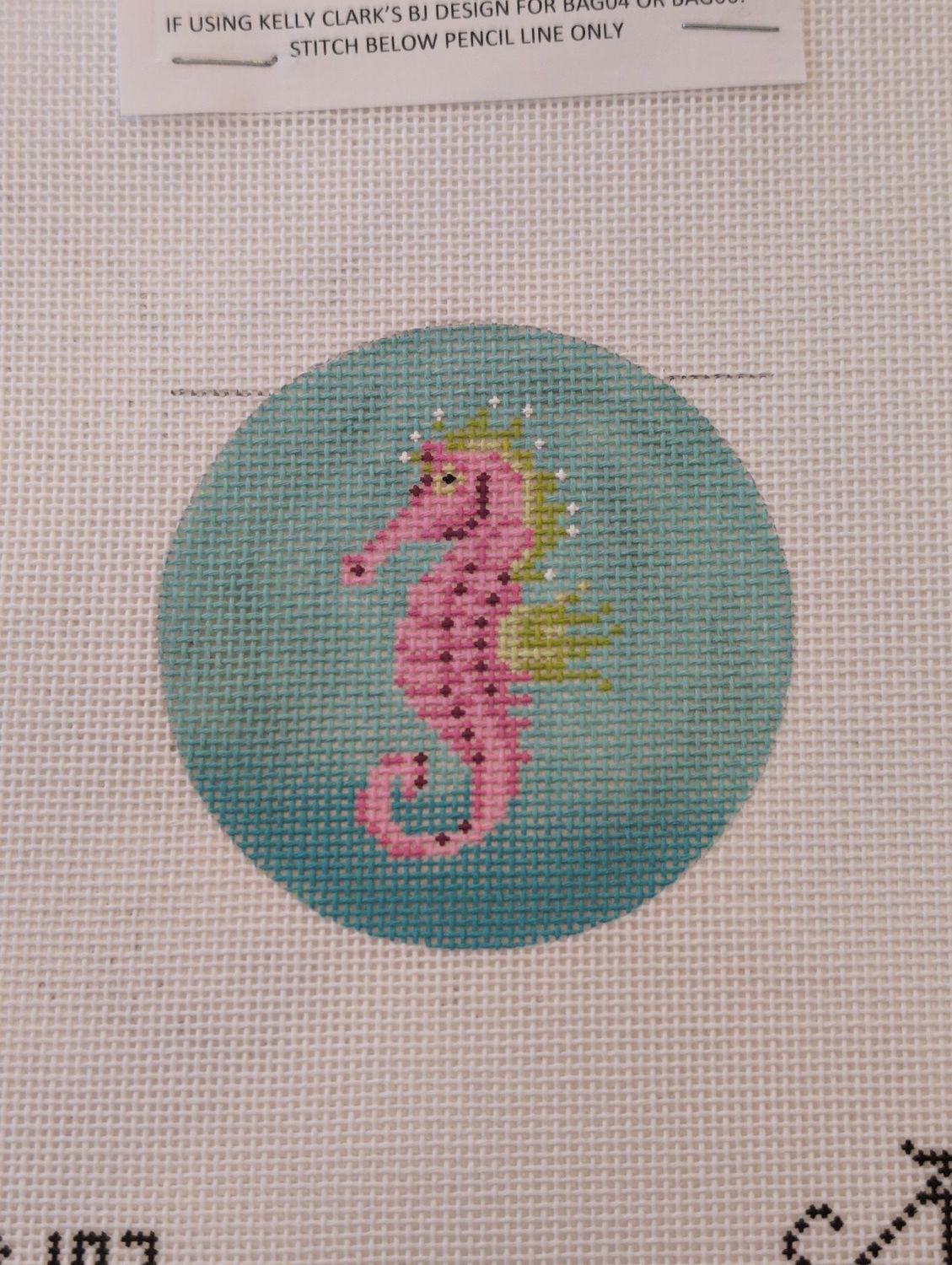 Kelly Clark - Pink Seahorse