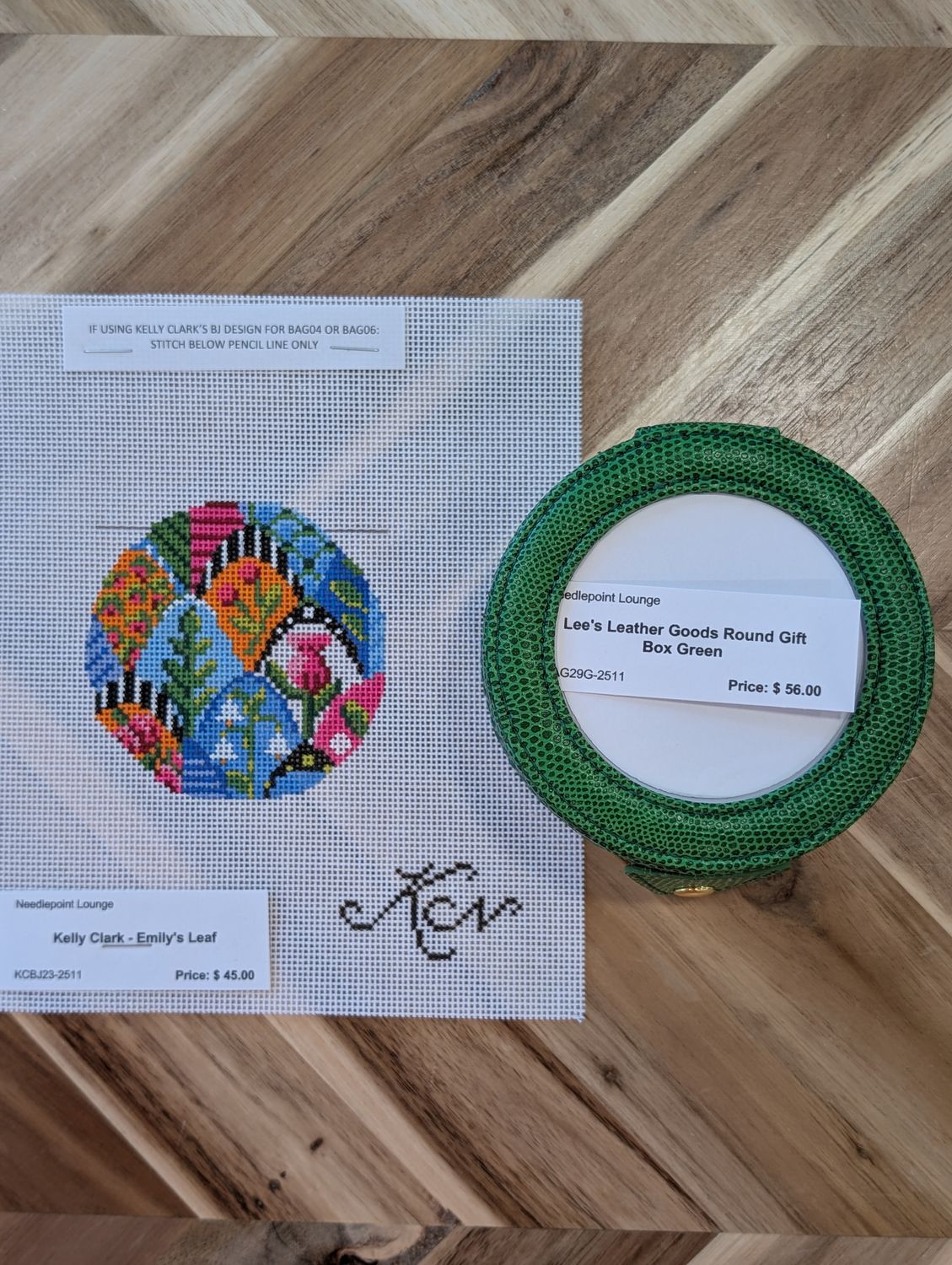 Kelly Clark - Emily&#39;s Leaf Self Finishing Kit