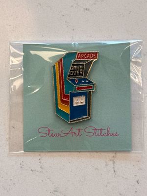 Arcade Game Needle Minder from StewArt Stitches
