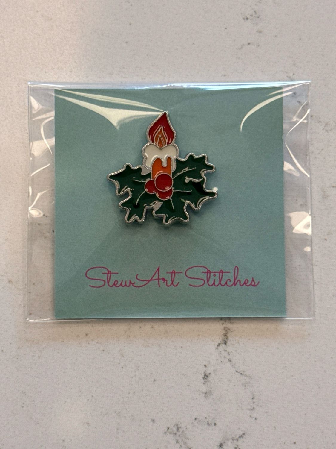 Candle Needle Minder from StewArt Stitches