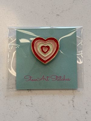 Red Heart Needle Minder from StewArt Stitches