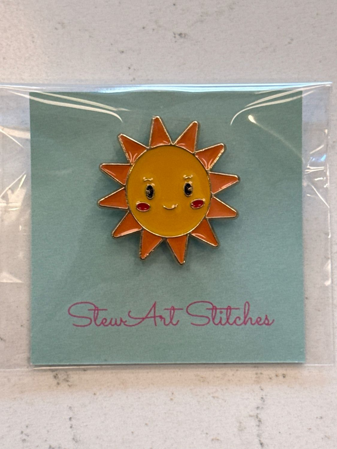 Sun Needle Minder from StewArt Stitches