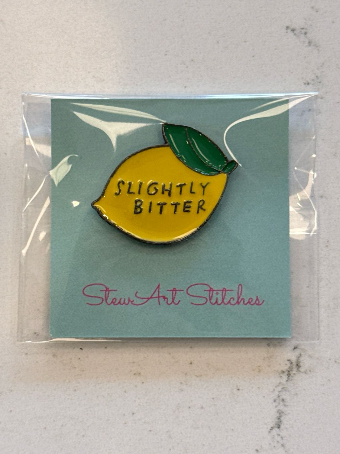 Slightly Bitter Needle Minder from StewArt Stitches
