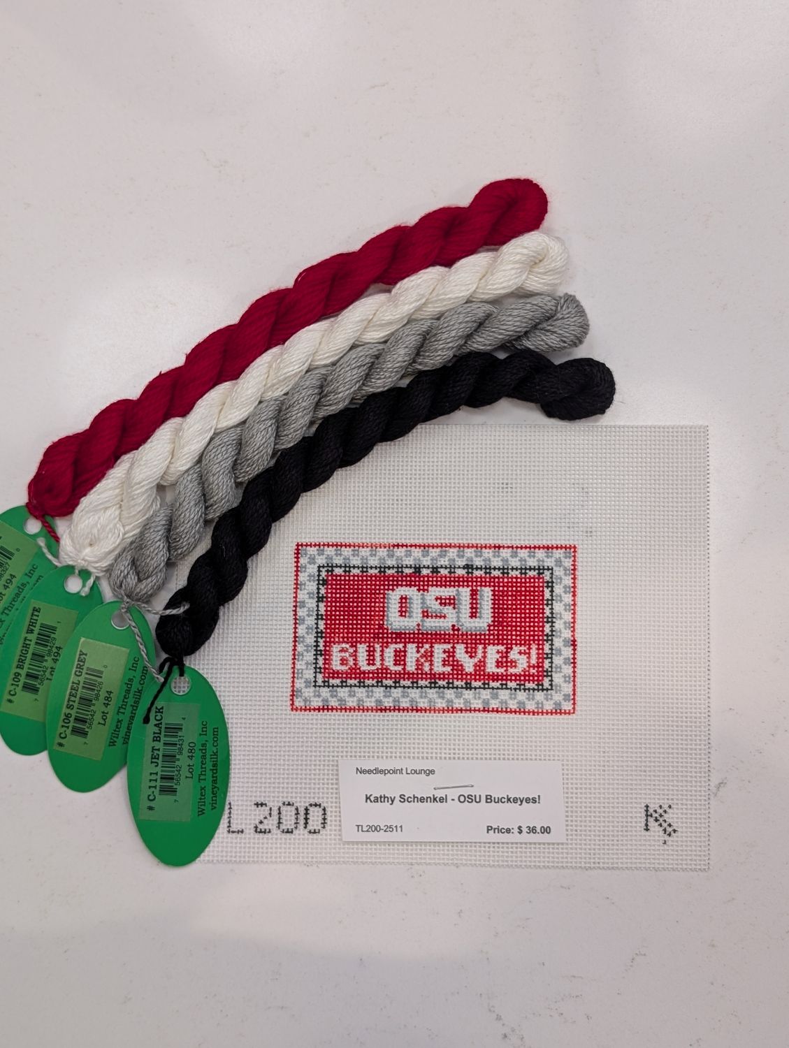 Kathy Schenkel - OSU Buckeyes! Kit with Vineyard Silk Classic