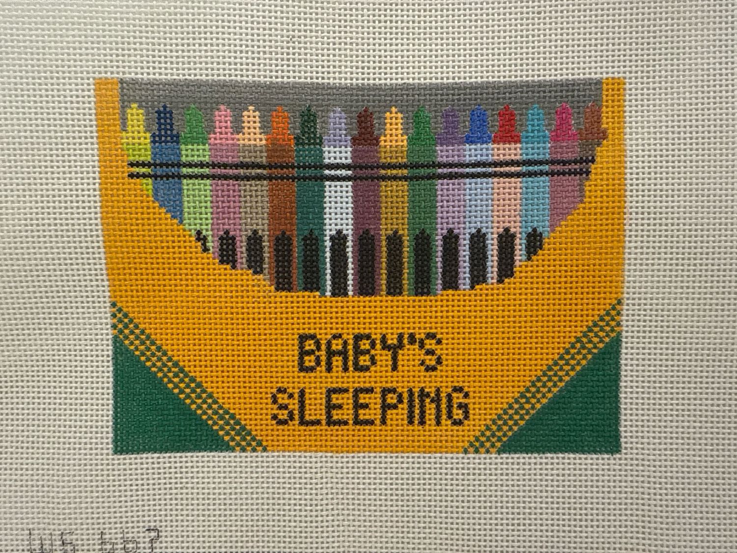 Crayons Baby's Sleeping (WS667)
