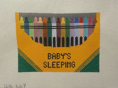 Crayons Baby's Sleeping (WS667)