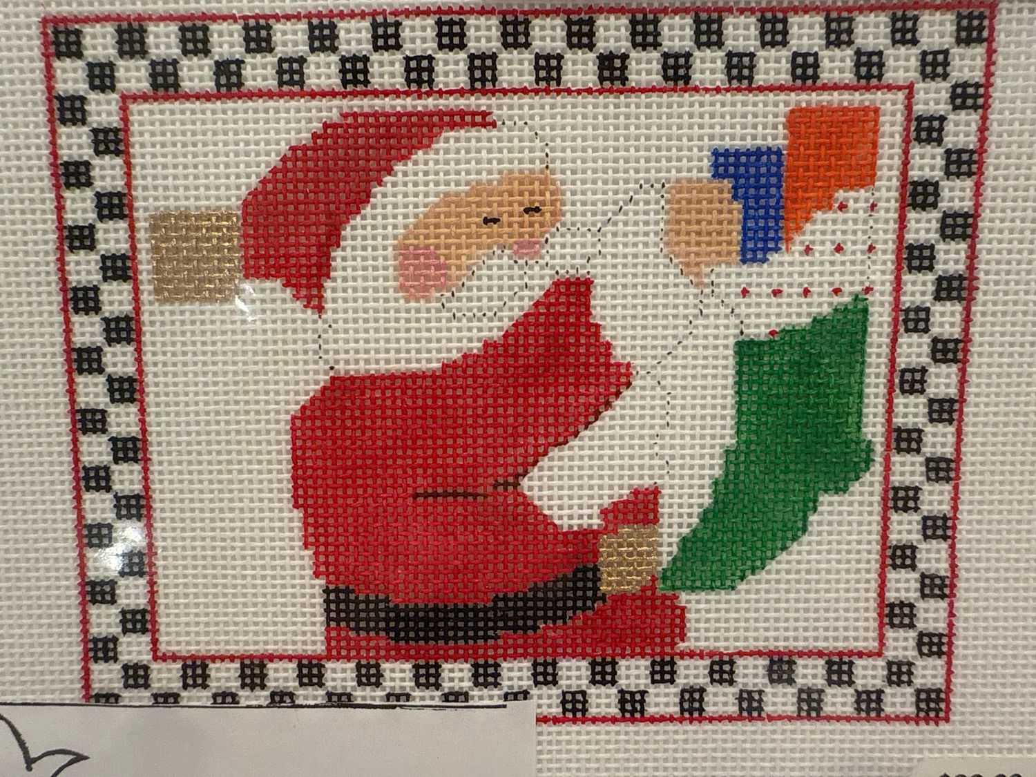 The Stockings Were Hung Ornament w/s.g. (C807)