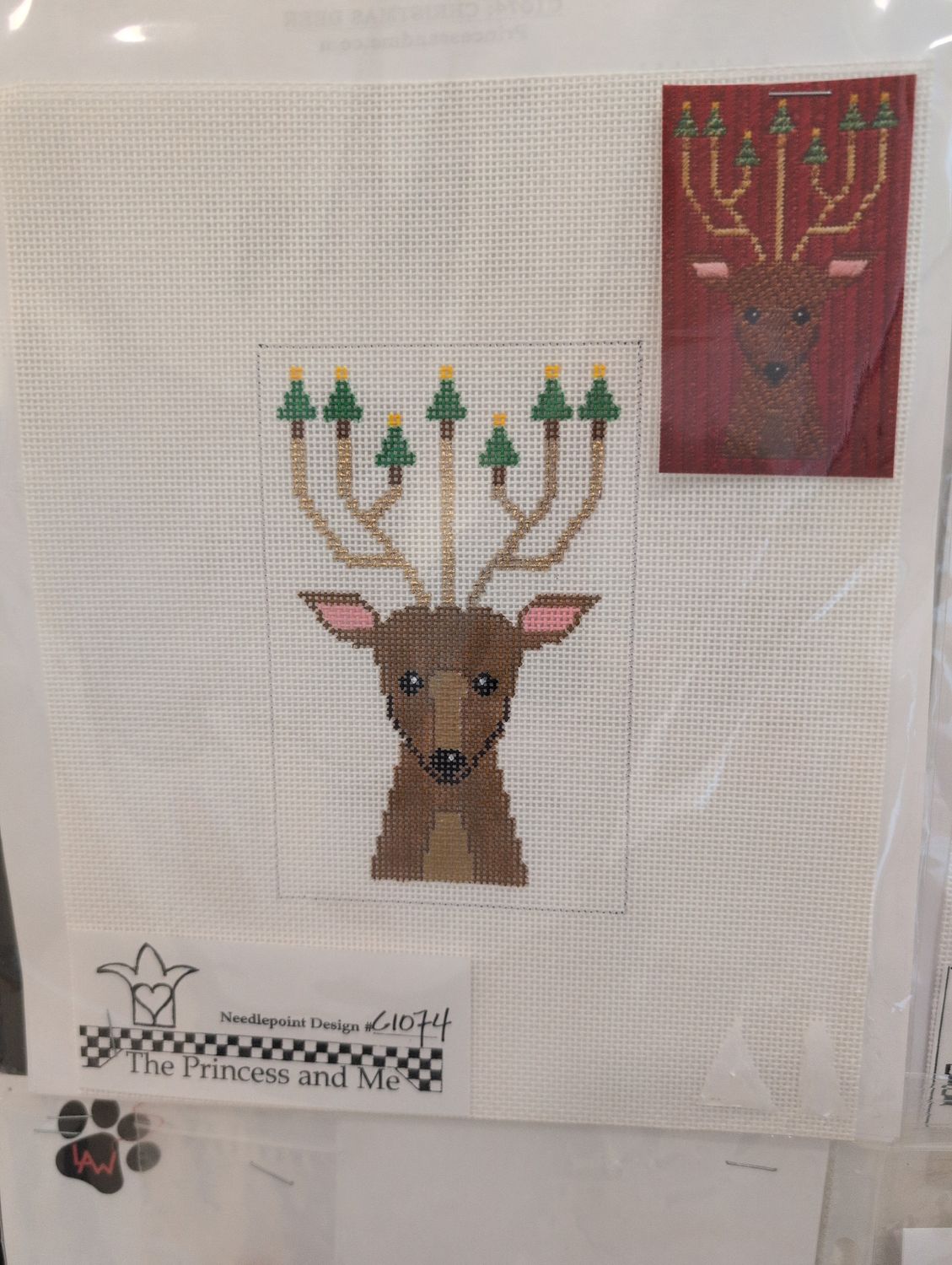 Christmas Deer w SG C1074 (Princess &amp; Me)