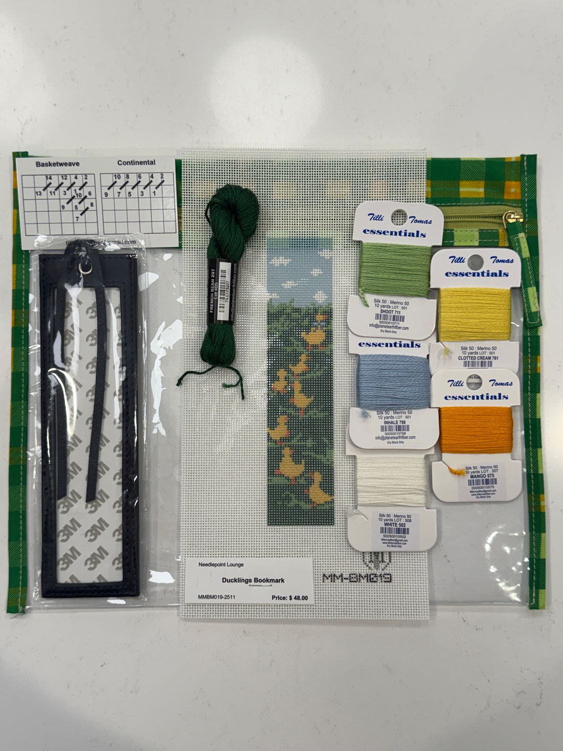 Ducklings Bookmark Self Finishing Kit