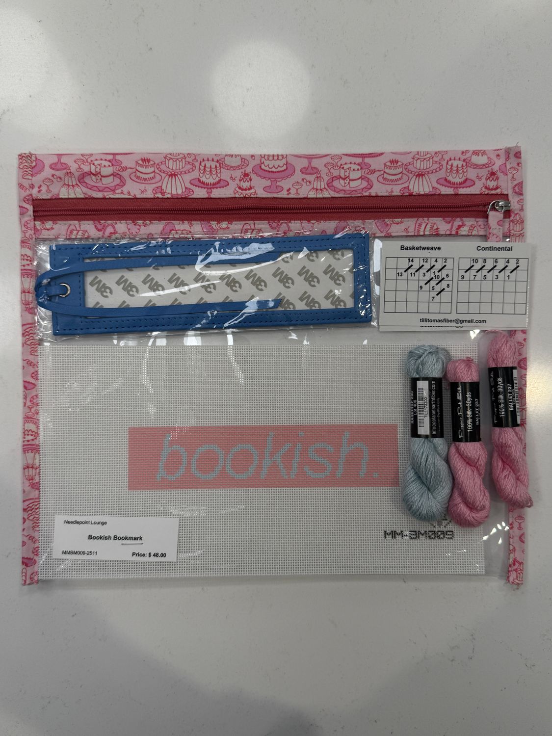 Bookish Bookmark Self Finishing Kit