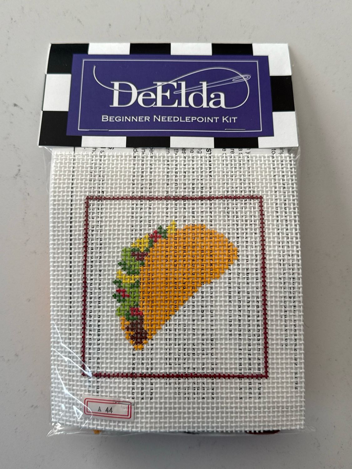 Taco Beginner Needlepoint Kit
