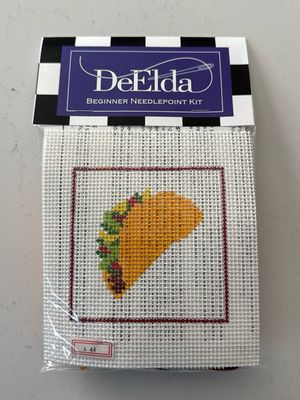 Taco Beginner Needlepoint Kit