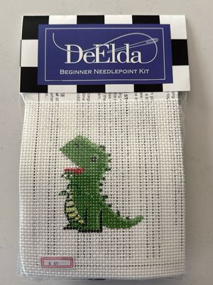 T-Rex Beginner Needlepoint Kit