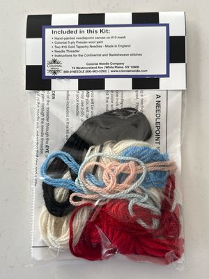 Race Car Beginner Needlepoint Kit