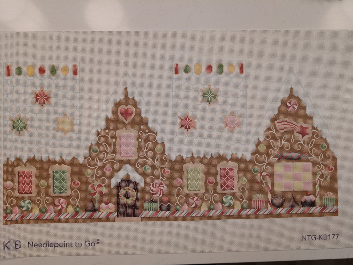 Candy Cottage Gingerbread House