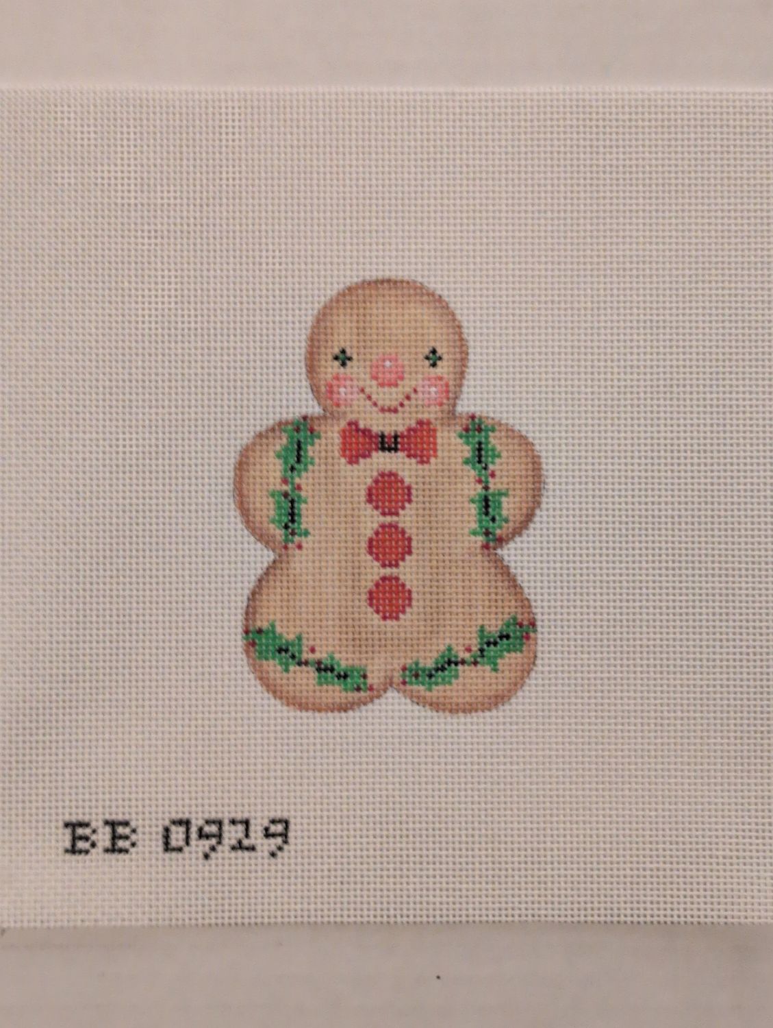 Gingerbread Boy - Red Bow Tie