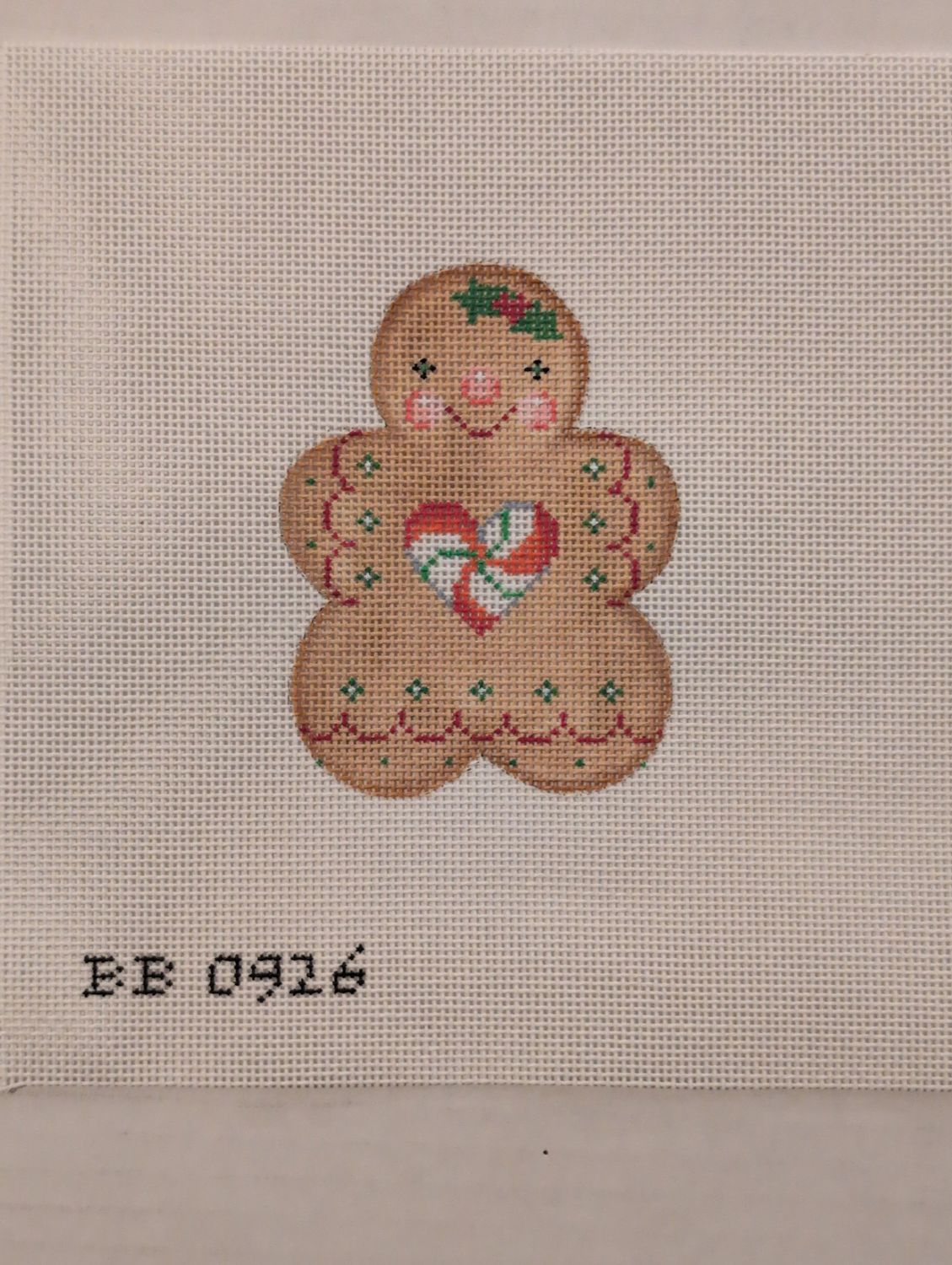 Gingerbread Girl - Heart Peppermint Center