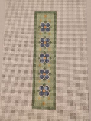 Bookmark - Green Floral