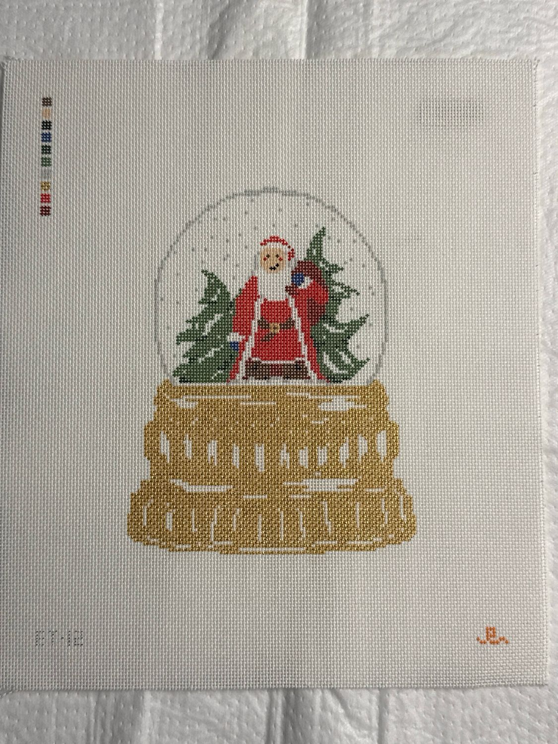 Santa Snow Globe