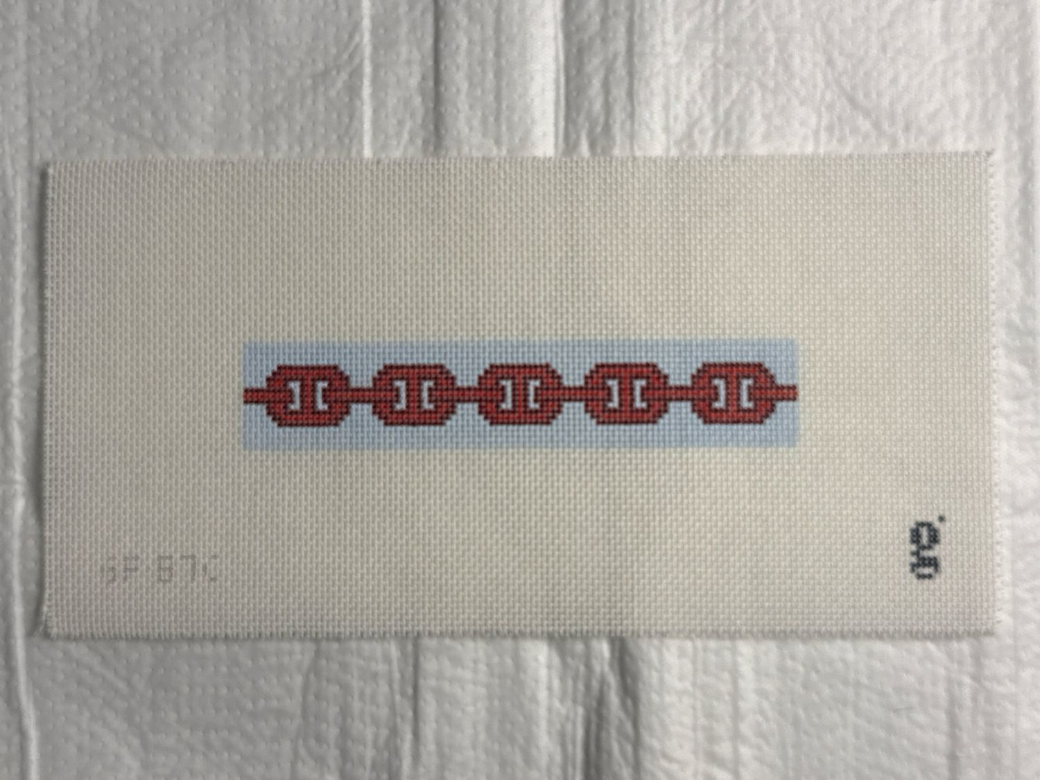 Links Fob - Red / Blue