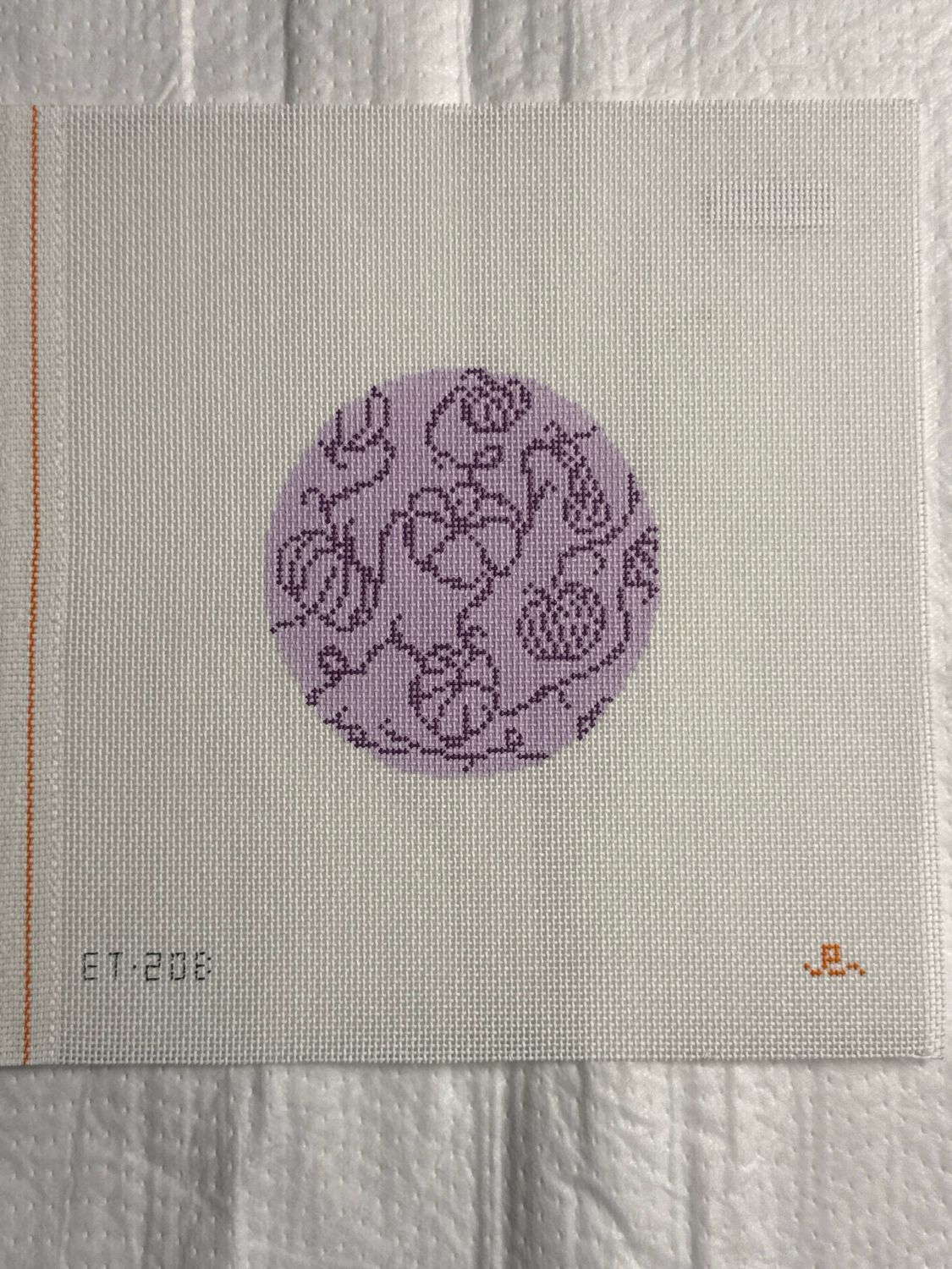 Pumpkins on Vine - Lavender