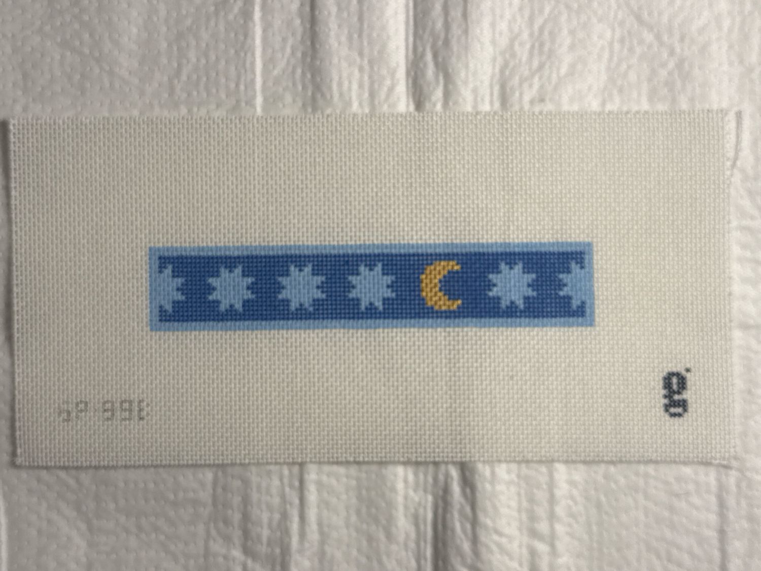 Moon &amp; Stars Fob Blue