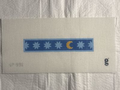 Moon &amp; Stars Fob Blue