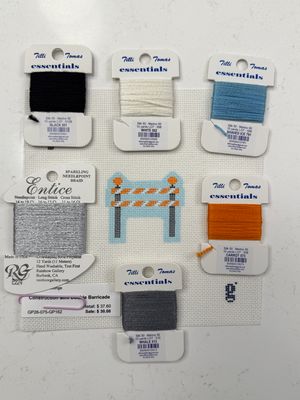 Construction Mini Double Barricade Kit