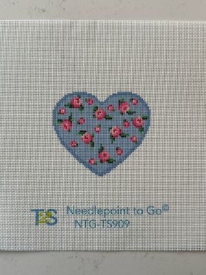 Scattered Rose Heart